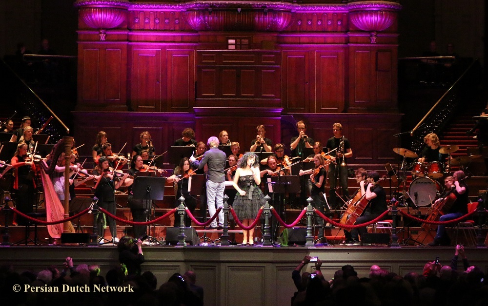 Rita @ Amsterdam's Concertgebouw | Photo: Persian Dutch Network