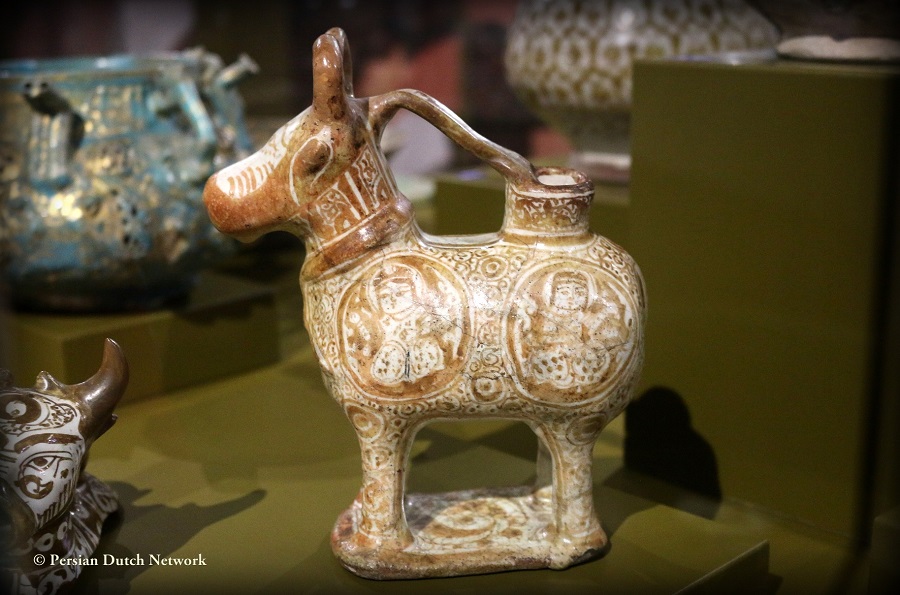 Cow Iranian ceramic medival