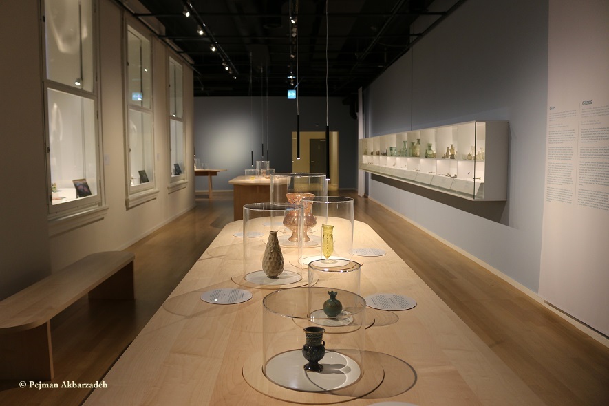 Glas tentoonstelling Leiden Rijksmuseum van Oudheden