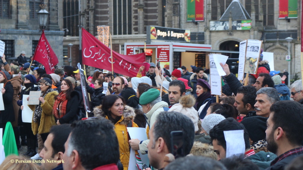 Demonstratie Perzen Nederland Iran